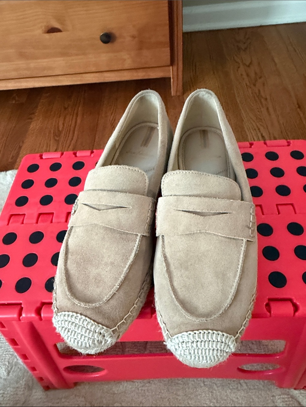 Sam Edelman Kai Suede Espadrille Penny Loafers